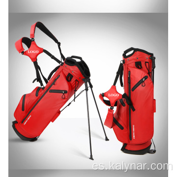 Bolsa de golf ligera con soporte de golf